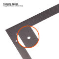 Harden 40x60cm Stainless steel Universal Angle square ruler with metric and inch scale Professional Steel Carpenter 580736.