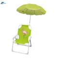 Kids Camping Chair with Umbrella Folding Chair for Park Hiking Courtyard.