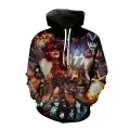 New kiss heavy metal rock band hoodies 3D printed men women fashion trend sweatshirt street popular high quality men's clothing. 