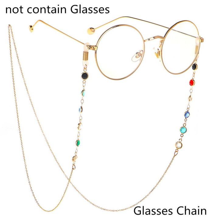 【Limited Quantity】 Vintage Beads Long Eyeglass Lanyard Eye wear Accessories Glasses Necklace Glasses Chain Bead random color
