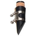 Plastic B Flat Clarinet Mouthpiece & Cap Clamp Woodwind Instents. 