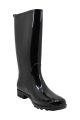 Black Rain Boots for Men - Understated Waterproof Gum BootMen's Black Outdoor Rain Boots Wearresistant Antiscratch Rain Boots Nonslip Platform Rain Boots Progressively Better.