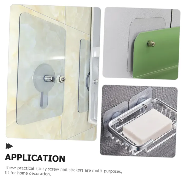 Self%20Adhesive%20Wall%20Hooks%20for%20Hanging%20Strong%20for%20Hanging%20Clock%20and%20Photo%20Frame%20Transparent%20Hook%20-%20Image%202