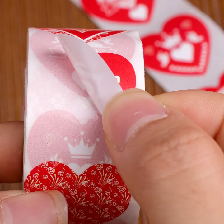 500Pcs/Roll%20Red%20Heart%20Stickers%20For%20Valentines%20Day%20Wedding%20Gift%20Packing%20Bag%20Packaging%20Labels%20Love%20Scrapbooking%20Diy%20Stickers%20-%20Image%208