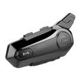 5X Motorcycle Bluetooth Helmet Intercom Universal Pairing Waterproof Interphone Headset A.