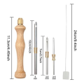 Punch Needle Rug Punch Needle Embroidery Punch Needle Set DIY Craft Needlework Punch Needle for Stitching Applique Good Material. 
