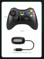 360/P for Xbox game controller applicable line game controller game 2.4g without S3/PC video game console 3D joystick joystick game controller accessories. 