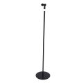 Retractable Mic Stand Convenient Beautiful High Strength Multi Layer Sandblasting Process Microphone Stand for 26-45mm Mic for Livestreaming.