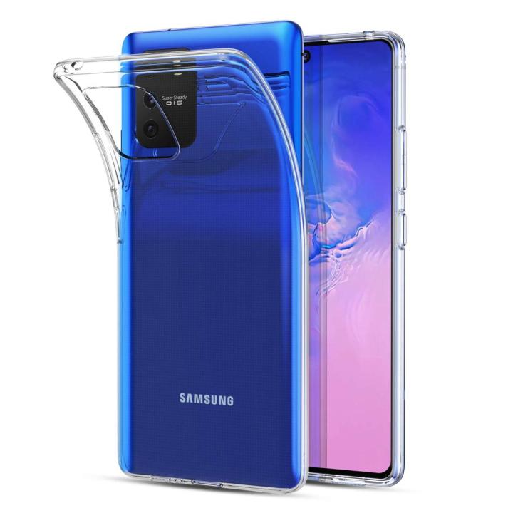 For Samsung Galaxy S10 Lite Ultra Slim Transparent Clear Soft TPU Case Cover