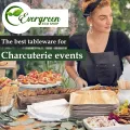 Areca Leaf 10x6 Inch Disposable Bamboo Plates 12 Pcs Like Party Pack Compostable and Biodegradable - Better than Plastic and Paper. 