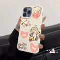 Pink Love Heart Puppy Bow Cartoon Banana Cute Elephant Casing Compatible For iPhone 7plus 15 XR 11 12 14 X 13 Pro Max 6S 8 15 6 7 Plus SE 2020 XS MAX Fashion Degradable Soft Case. 