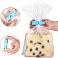 8/4Pcs Food Sealing Clips Bread Storage Bag Clips For Snack Wrap Bags Spring Clamp Reusable Kitchen Organization Sealing Clamp. 