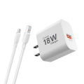 18W Fast Charger - USB Type-A Charger with USB Cable, Quick Charge Power Adapter for All Android Samsung and iphone 16/15 Mobile Devices. 