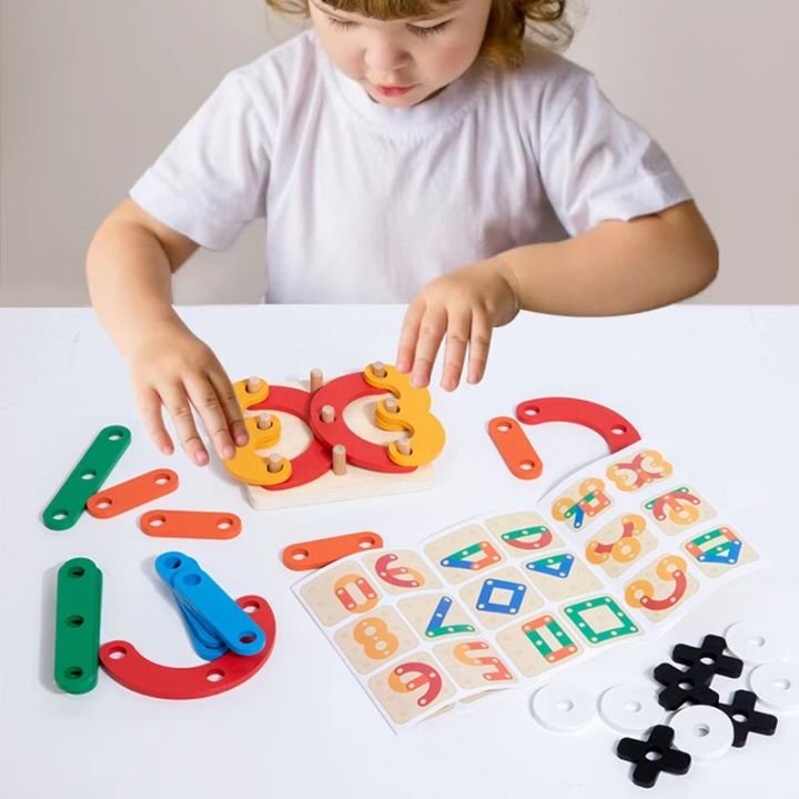 Two-in-one%20Wooden%20Pegboard%20Puzzle%20And%20Tic-tac-toe%20Game,%20Letter%20Number%20Shape%20Color%20Sorter%20Educational%20Stacking%20Blocks%20Toy%20Set%20-%20Image%202