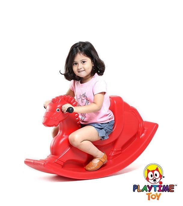 Red Horse Rocker for Babies