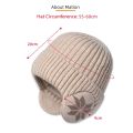 【Clearance Markdowns】 Fashion Soft Plush Knitted Hat Thickened Windproof Plain Hats Ski Beanie Hat Men Women.