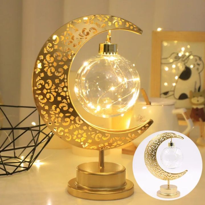 1PC%20Gurbana%20Orb%20Star%20Festival%20decorative%20lights%20Led%20Iron%20Moon%20Hollow%20table%20modeling%20lamp%20-%20Image%207