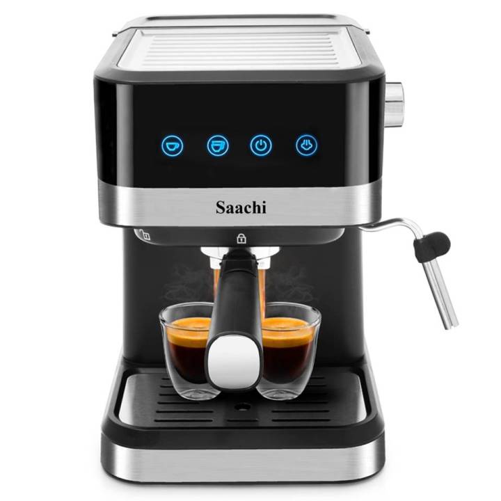 Saachi NL-COF-7065-BK 20 BAR High Pressure Pump Espresso Coffee Maker