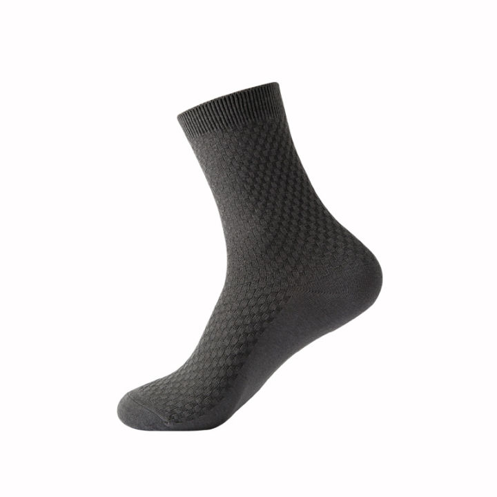 Double%20Needle%20Socks%20Men's%20Bamboo%20Fiber%20Men's%20Stockings%20Four%20Seasons%20Breathable%20Business%20Mid-Calf%20Length%20Men's%20Socks%20Spring%20and%20Summer%20Socks%20-%20Image%205