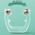Silicone Magnetic Anti Snore Nose Clip. 