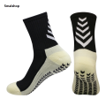 1 Pair New Men Women Soft Breathable Anti-slip Football Socks Running Soccer Basketball Badmintion Cycling Sports Grip Socks.