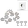 【Hey my home】12Pcs Plug Kids Electrical Socket Cover Standard Electric Outlets Protection Baby Security Lock.