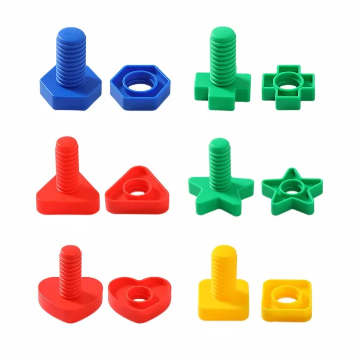 Kids%20Puzzle%20Toys%20Plastic%20Nuts%20Screws%20Matching%20Combination%20Baby%20Assembly%20Hands-on%20Screw%20Shape%20Large%20Particles%20Montessori%20Toy%20-%20Image%203