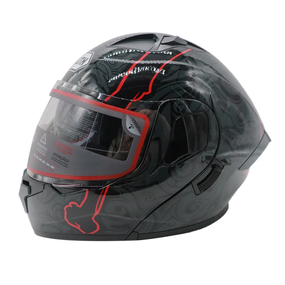 Stealth 103 Glossy Black Bowenjuan Full Face Helmet