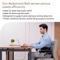 Abdominal Belt 9 Inch, Ideal for Lower Back Pain Relief, Slimming Waist, Post Delivery for Tummy Reduction, Breathable Material For Men & Women. 
