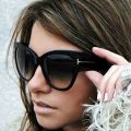 2021 New Women Fashion Big Cat Eye Sunglasses Ladies Luxury Brand Trending T-shaped  personality sunglasses UV400. 