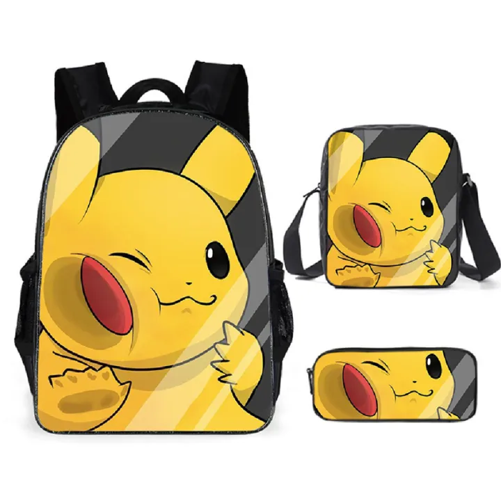 Pokemon%20Pikachu%20Kids%20Backpack%20Cartoon%20Pikachu%20Print%20Pencil%20Case%20Crossbody%20Bag%20Set%20Boy%20Shoulder%20bag%20Student%20Schoolbag%20Gifts%20-%20Image%207