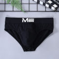 Men Underwear with Elastic Waistband Men's Low-rise Briefs with Elastic Waistband ter P t Comforle U-convex Underwear for Breathable Sup rt Stretchy Fit Elastic Waistband Underwear. 
