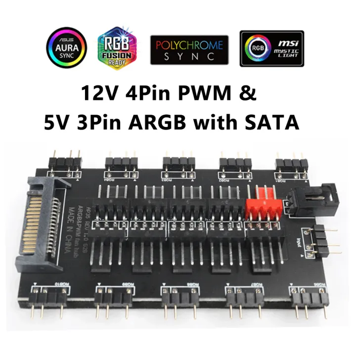 5V%203%20pin%20ARGB%20Cable%20ASUS%20AURA%20SYNC%20RGB%2010%20Hub%20Splitter%20SATA%20Power%20Extension%20Cable%20Adapter%20LED%20Strip%20Light%20PC%20ARGB%20Fan%20Cooler%20-%20Image%204