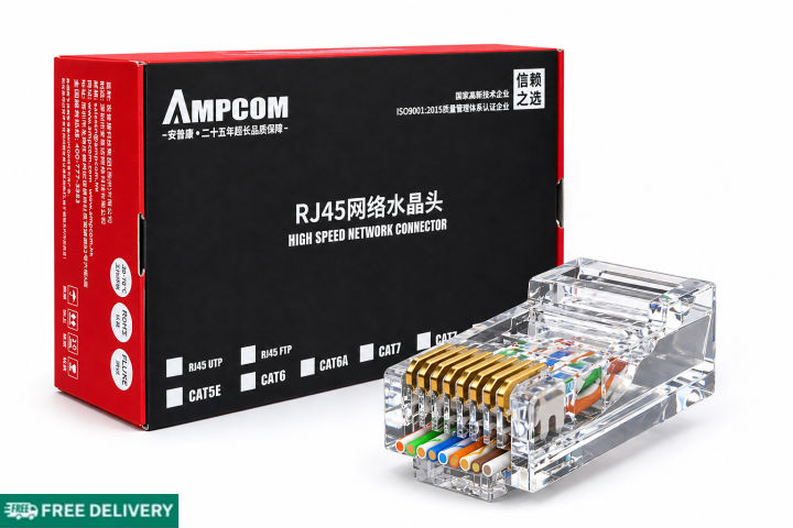 AMPCOM%20Professional%20Grade%20CAT6%20Pass%20Through%20RJ45%20Connector,%2050%CE%BC%20Gold-Plated%20Ethernet%20Plugs%20for%20Solid/Stranded%2023-26AWG%20UTP%20Ethernet%20Cables%20-%20Image%202