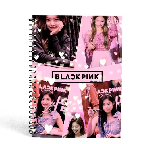 BLACKPINK%20Kpop%20Spiral%20Bounded%20Rulled%20Notebook%20Diary%20A5%20Size%20(Multicolor)%20-%20Image%203