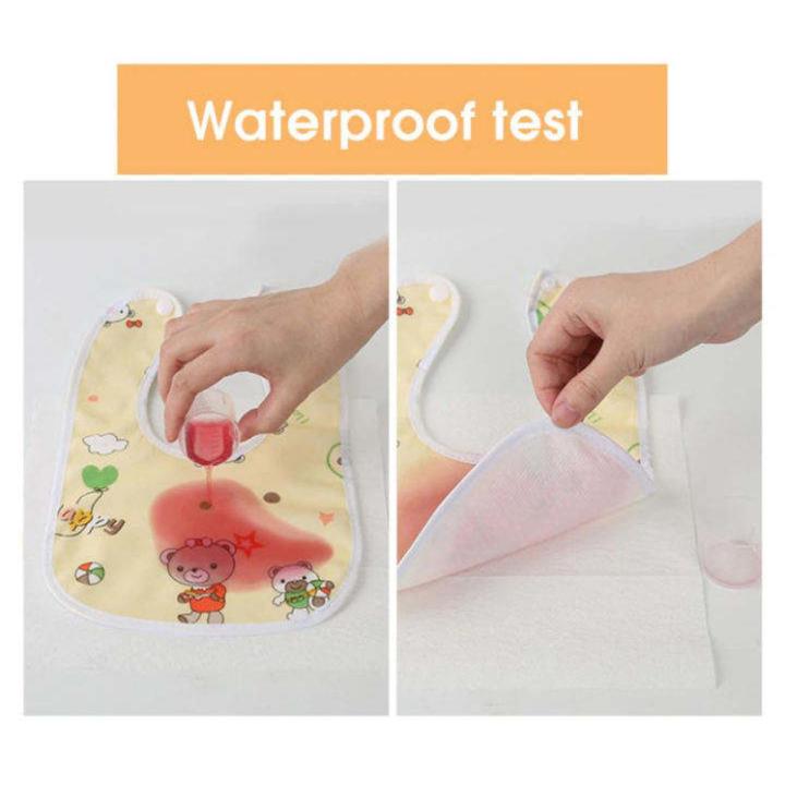 WATERPROOF Baby Bibs loldani  for Baby - Multicolor 1 PIECE
