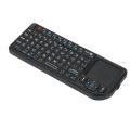 Mini Keyboard 2.4G Wireless Backlit Integrated Design Inbuilt Rechargeable Battery Wireless Keyboard with Touchpad. 