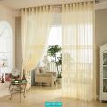 Window Tulle Drop Curtain Modern Floral Living Bedroom Sheer Panel Curtains. 