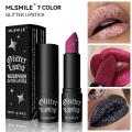 Dark Style Sparkling Red Lip Tint Waterproof Long-lasting And Moisturizing For Lips Makeup Non-stick Lipsticks Hallowe X1G2. 