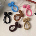 【Value Bundle】 High Ponytail Hair Band Chinese Knot Elastic Hair Rope Head Rope Tie Gift SUPER BABY.