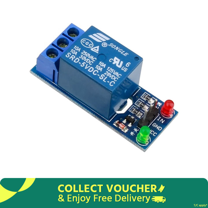 5V 10A 1 Channel Relay Module for Arduino UNO NANO MEGA | Daraz.com.bd
