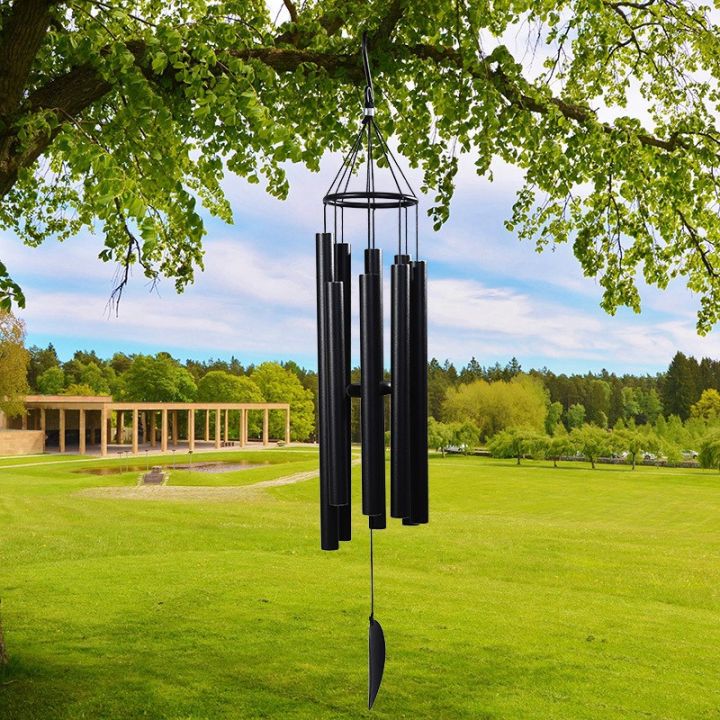 Wind%20Chimes%20Outdoor%20Large%20Deep%20Tone%208%20Metal%20Tubes%20Wind%20Chimes%20for%20Home%20Garden/Yard/Balcony%20Deco%20-%20Image%202