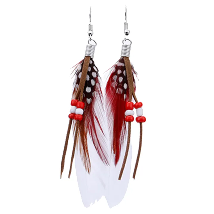 Bohemian%20Women%20Indian%20Feather%20Beads%20Tassel%20Dangle%20Hook%20Earrings%20Jewelry%20Gift%20-%20Image%207