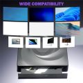 External CD/DVD Drive Burner, CD ROM DVD Player Portable CD Reader. 