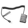 EL14 Dummy Coupler Battery Type-C Spring Cable for Nikon D3100 D3500 D5100 D5200 D5300 D5600 P7000 P7100 P7700 P7800 Replacement Accessories. 
