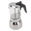 Glass Moka Pot, Delicious Moka Pot Coffee Maker Heat Resistant for Home. 
