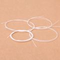 NCANRUI 8Pcs White Nylon Ukulele String Set.