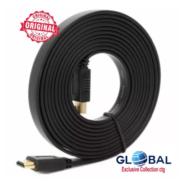 High%20Speed%20_%20%20(10%20Feet%20Long)%20Hdmi%20To%20Hdmi%20Flat%20Cable%20_3M%20-%20Hdmi%20Cable%20-%20Image%203