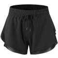 Summer Running Shorts Women 2 In 1 Marathon Quick Dry Shorts Gym Loose Sport Shorts Breathable Yoga Shorts. 