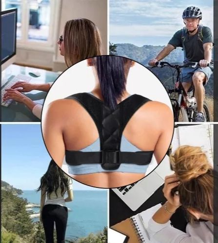 Adjustable Back Correction Strap Shoulder Brace Belt Straighten